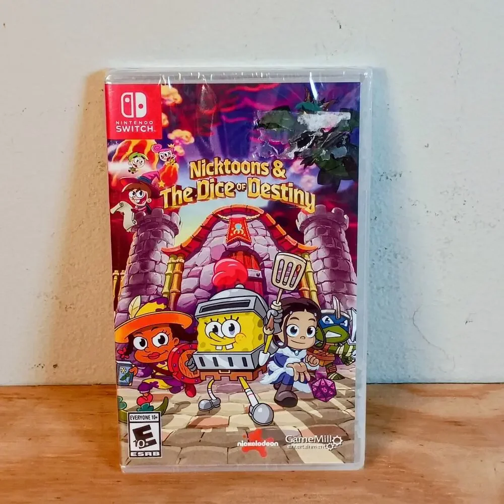 Nicktoons & the Dice of Destiny — Nintendo Switch — Factory Sealed FAST SHIP!